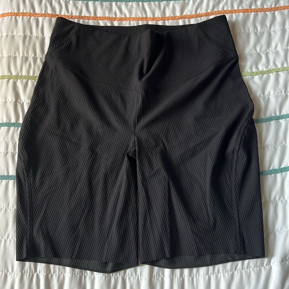 Lululemon Base Pace Ribbed Biker Shorts